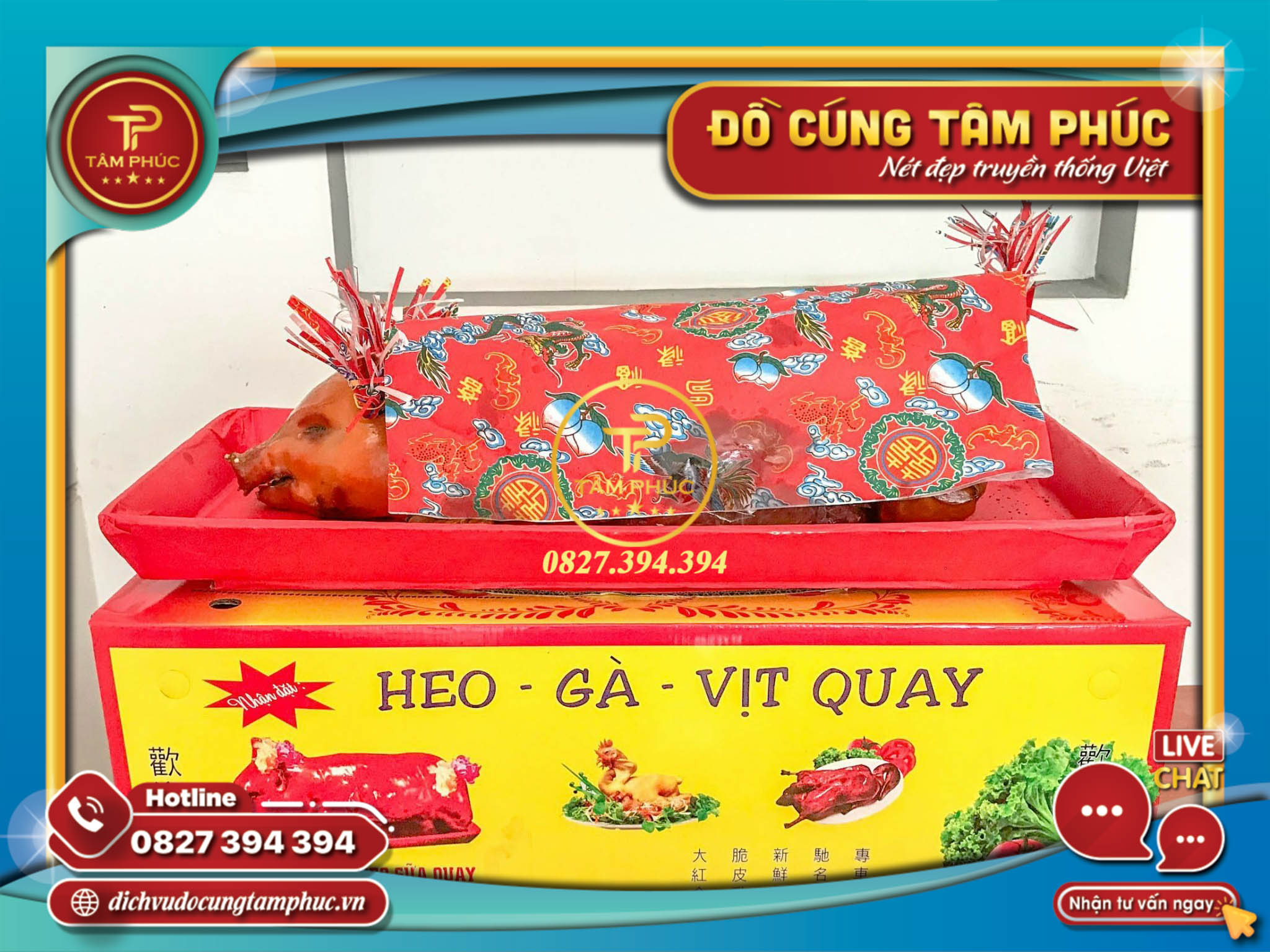 Heo quay con - Heo quay miếng tại Cần Thơ.